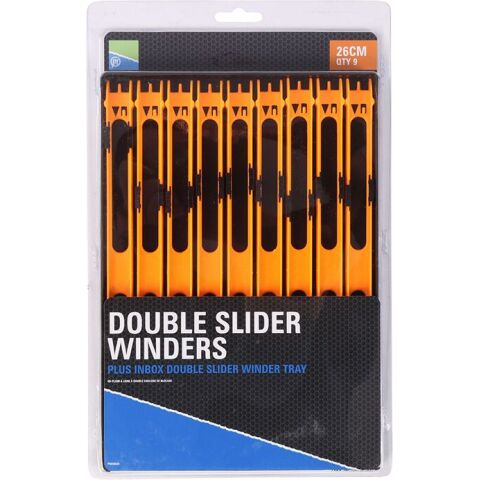 Preston Double Slider Winders 26cm In A Tray