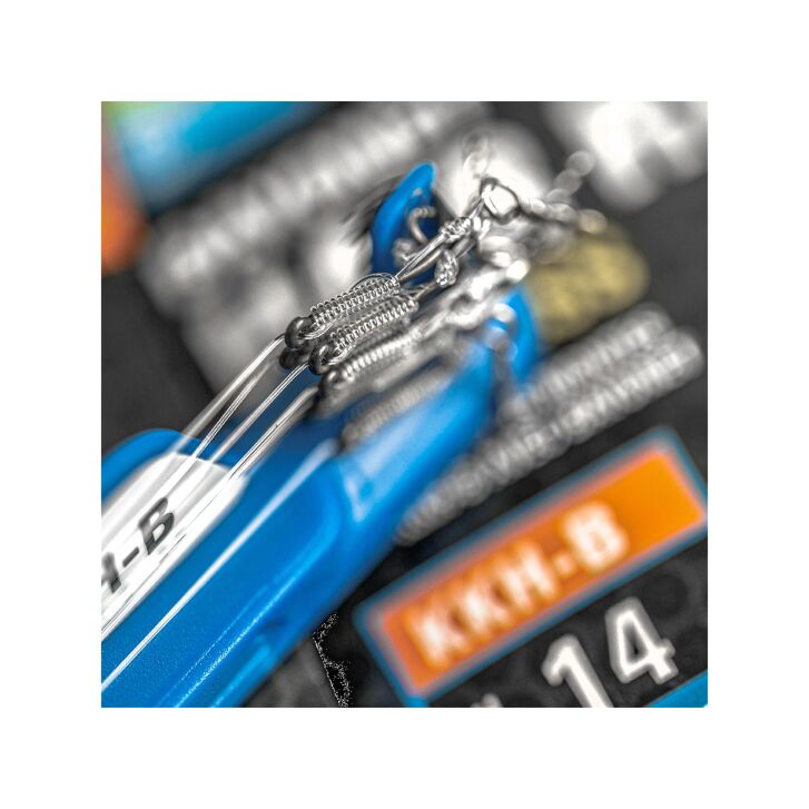 Preston Kkh-B Bayonet Hair Rigs - 4"/10cm - 10 Kkh-B