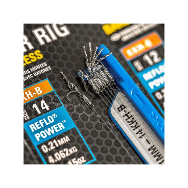 Preston Kkh-B Bayonet Hair Rigs - 4"/10cm - 16 Kkh-B
