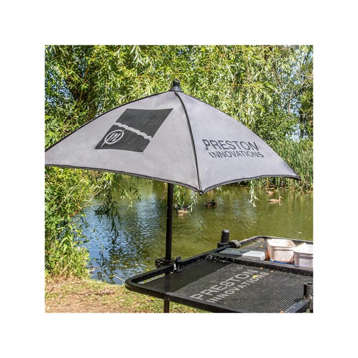Preston Offbox Grey Bait Brolly