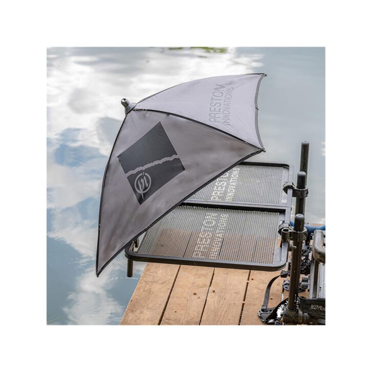 Preston Offbox Grey Bait Brolly