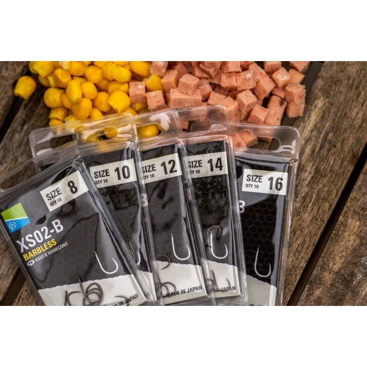 Preston XS02-B Size 10 Hooks
