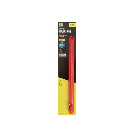 Preston 4"/10 cm Bayonet Hair Rigs - 10 KKH
