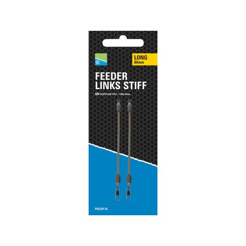 Preston Feeder Links Stiff Long 80mm
