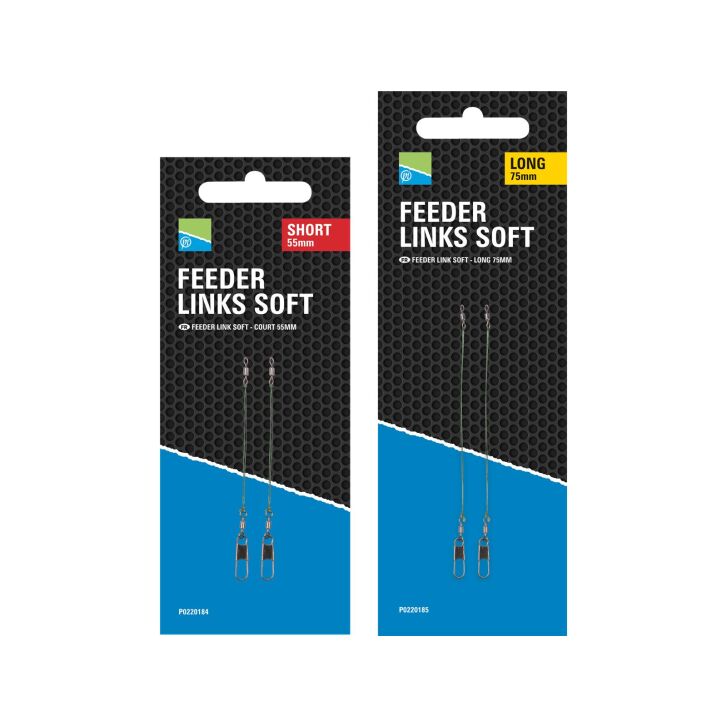 Preston Feeder Links Soft Short 55mm