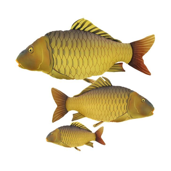 Knuffeldier / Kussen Karper 90cm Schubje