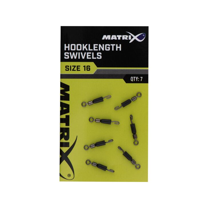 Matrix Hooklength Swivels Size 16 7pcs