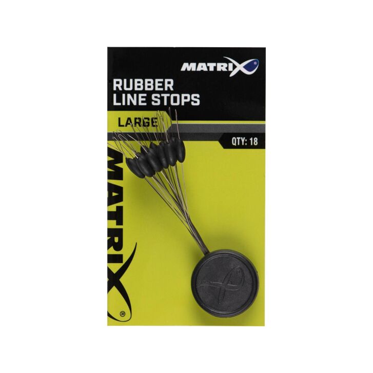Matrix Rubber Line Stops Medium 18pcs