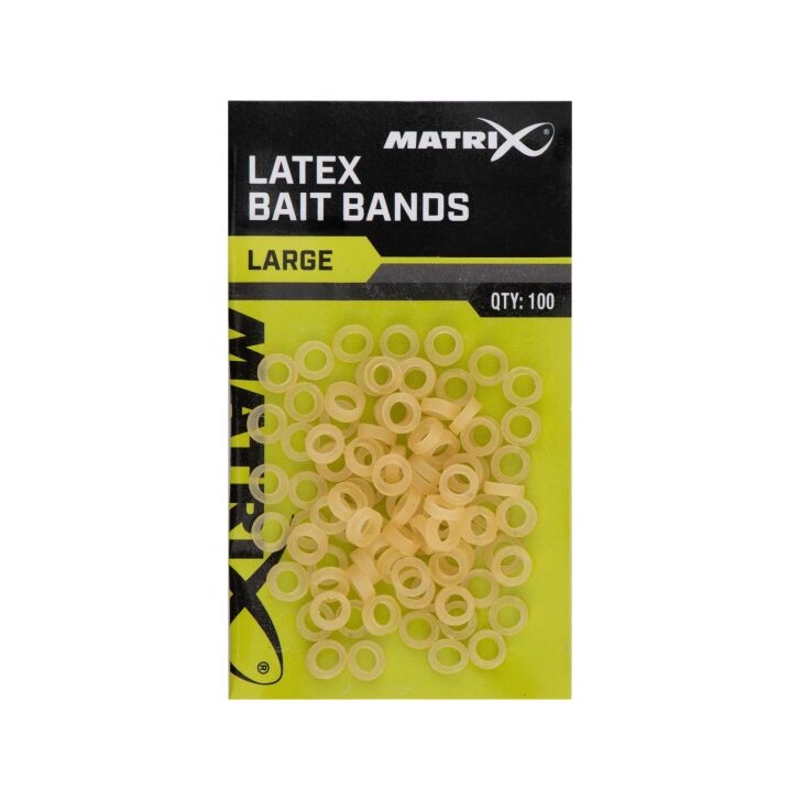 Matrix Medium Latex Bait Bands 100pcs
