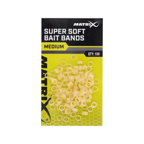 Matrix Super Soft Bait Bands Large 100pcs