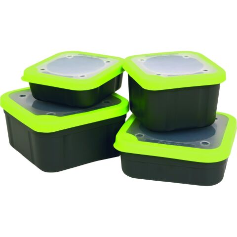 Matrix 3.3pt Grey Lime Bait Box Solid Top 3.3l