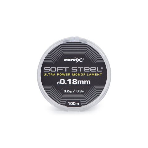 Matrix Soft Steel Ultra Power Monofilament 0.18mm 100m
