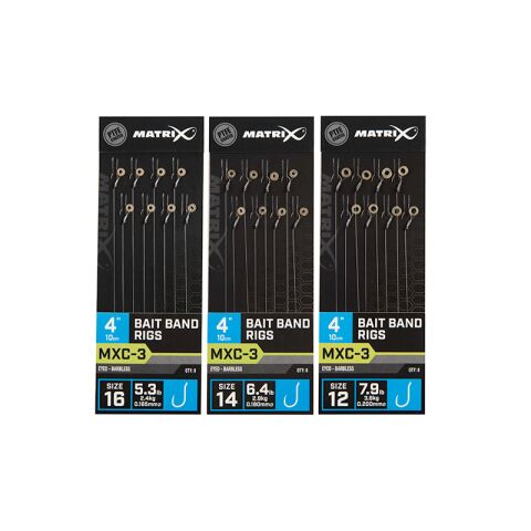 Matrix MXC-3 Size 14 Barbless / 0.18mm / 4" (10cm) /...