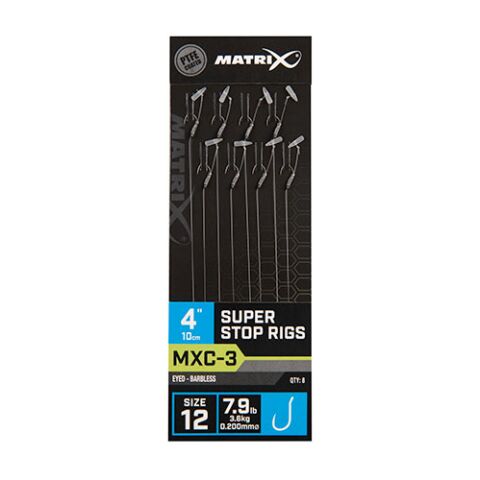 Matrix MXC-3 Size 12 Barbless / 0.20mm / 4" (10cm) /...
