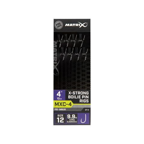 Matrix MXC-4 Size 12 Barbless / 0.23mm / 4" (10cm) /...