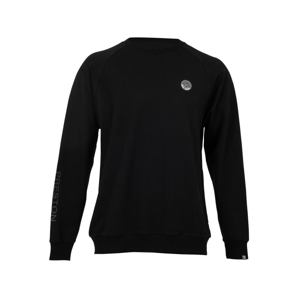 Preston Black Minimal Sweatshirt | Feeder & Match Bekleidung | Pullover