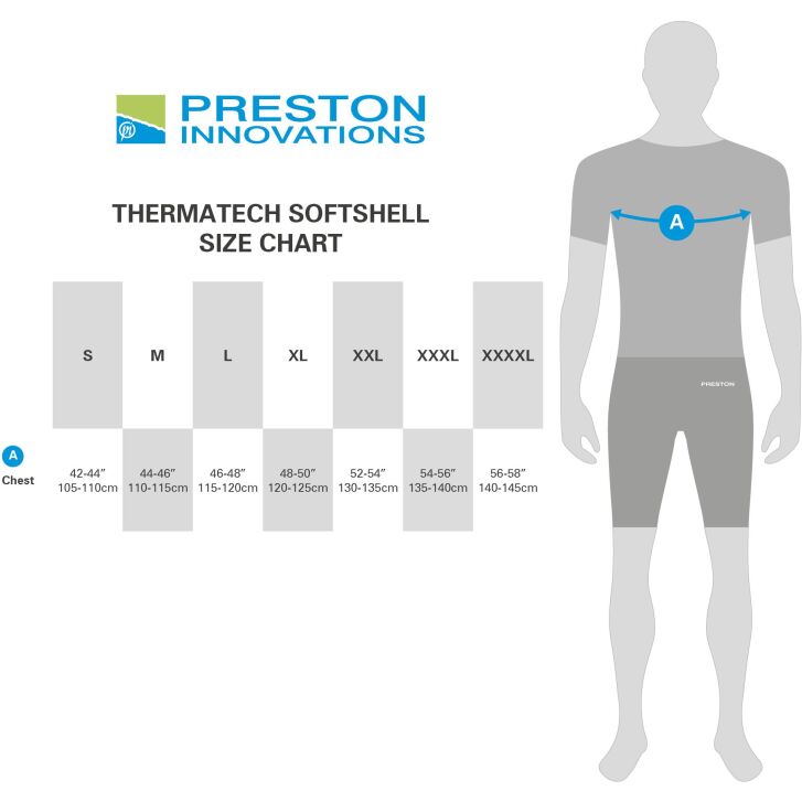 Preston Thermatech Heated Softshell - XXL