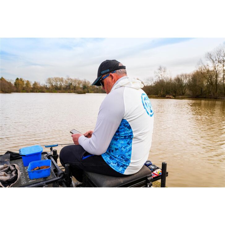 Preston Performance Hooded Sun Shirt UPF-40 L