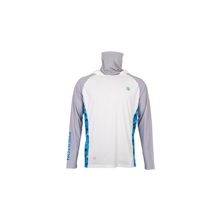 Preston Performance Hooded Sun Shirt UPF-40 L