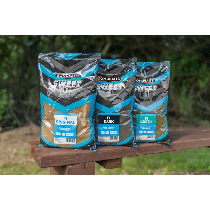 Sonubaits F1 Green GroundBait (2KG)