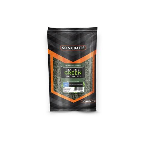 Sonubaits Marine Green Feed Pellets 2MM 900GR