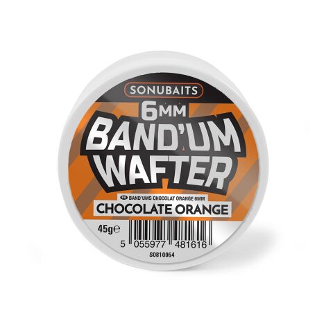 Sonubaits Bandum Wafters - CHOC ORANGE 6MM