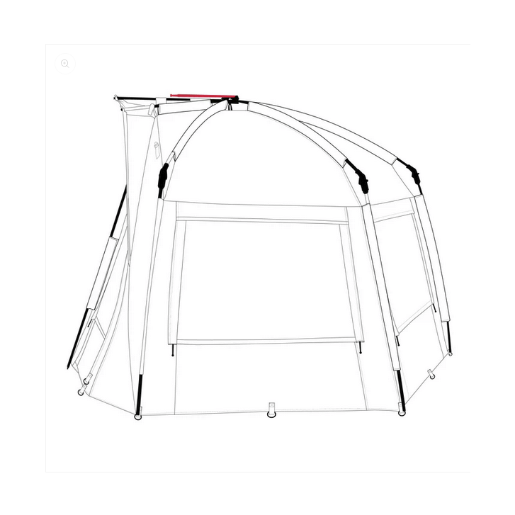 Trakker Tempest RS Brolly and 100 Opening Handle