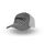 Matrix Hex Print Baseball Cap grey