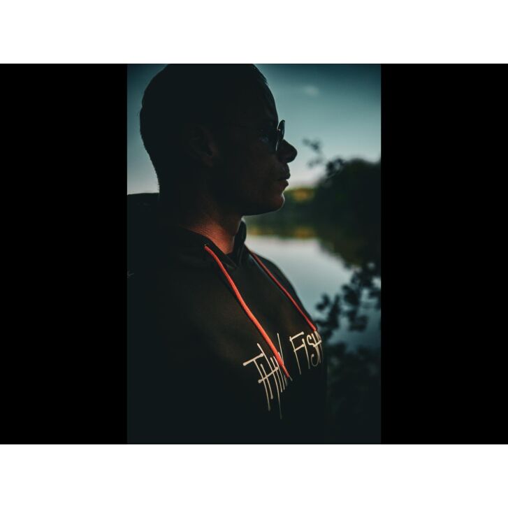 Sonik HOODY L BY THINK FISHY ART