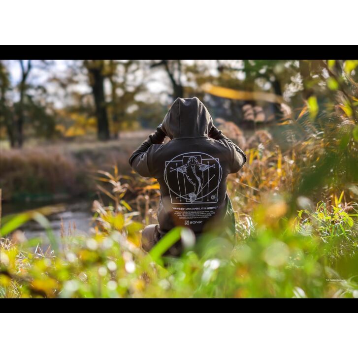 Sonik HOODY L BY THINK FISHY ART