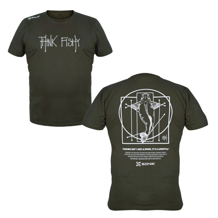 Sonik T-SHIRT XL BY THINK FISHY ART