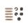 Fox Edges Tubing Tungsten Heli Bead Kit 5pcs