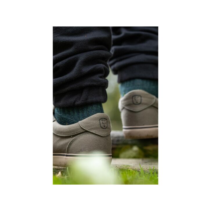 Fox Khaki Canvas Shoe UK/EU 10 / 44