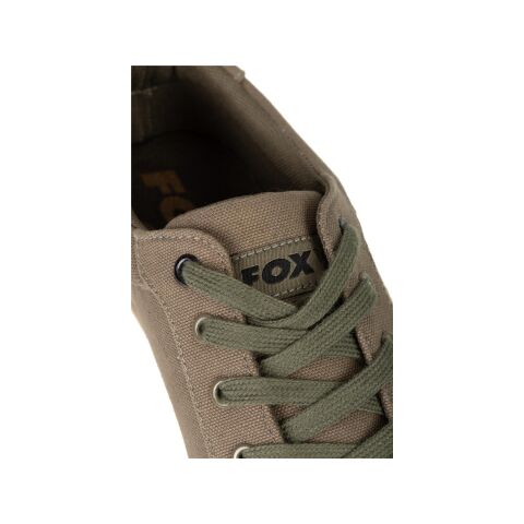 Fox Khaki Canvas Shoe UK/EU 11 / 45
