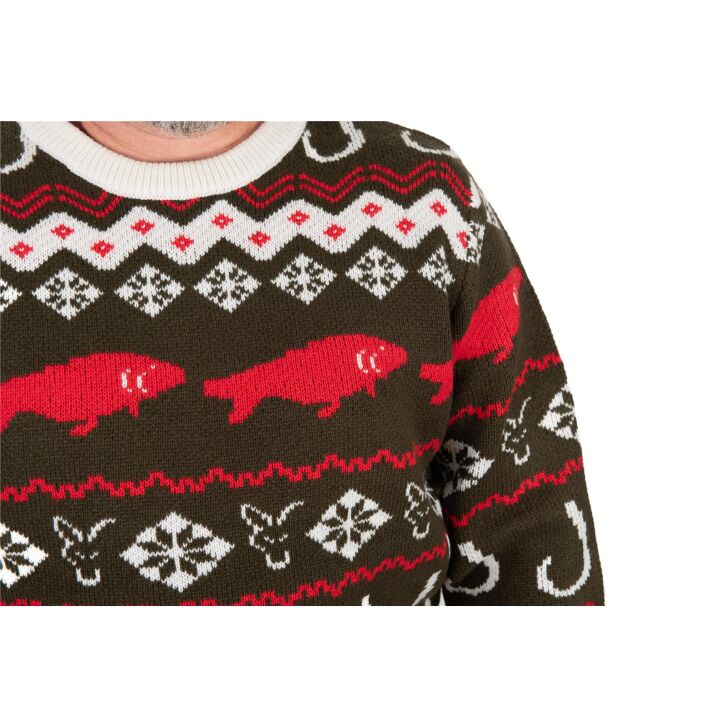 Fox Xmas Jumper - L