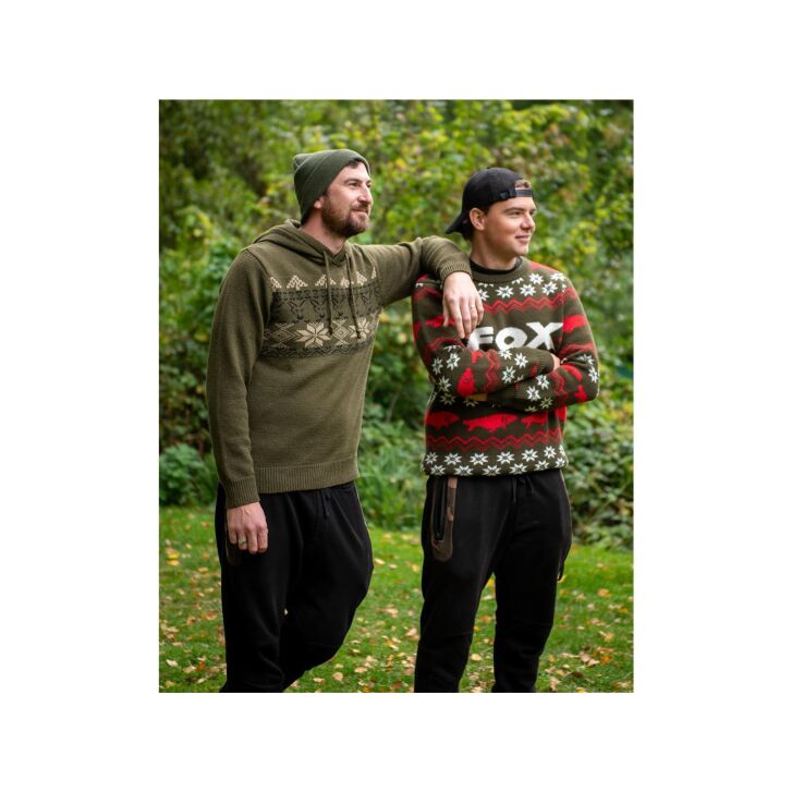 Fox Xmas Hoodie - 2XL