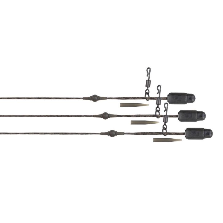 Fox Edges Naturals Heli-Clip Rigs 40lb Submerge 3pcs