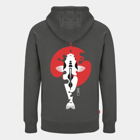 Kumu Rising Sun Hoodie Grey XL