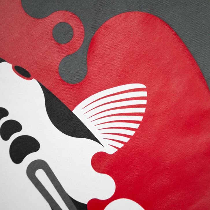 Kumu T-Shirt Rising Sun Grey