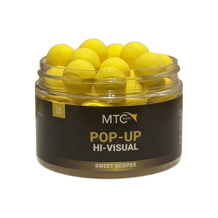 MTC Baits Pop-Up Hi-Visual Sweet ScopeX - 18 mm