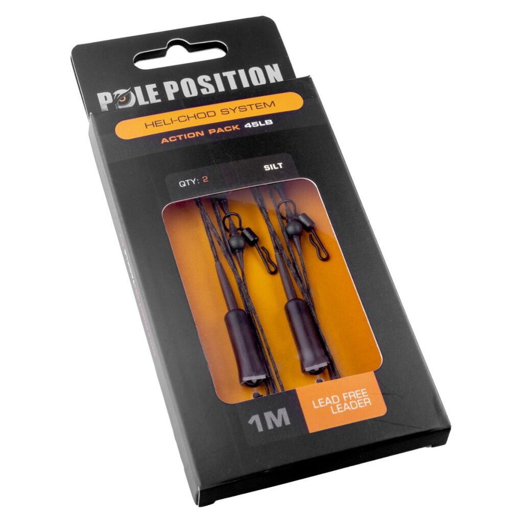 Pole Position Heli-Chod Action Pack 45LB Weed | Leaders