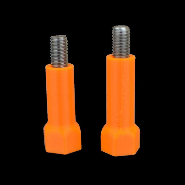 New Direction ND2 Bevestigingsschroeven beugel "Easy mount" Orange