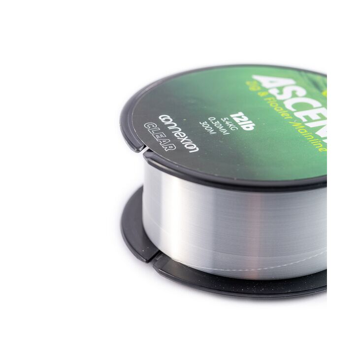 RidgeMonkey Ascend Zig & Floater Mainline 12lb 0.30mm 100m Clear