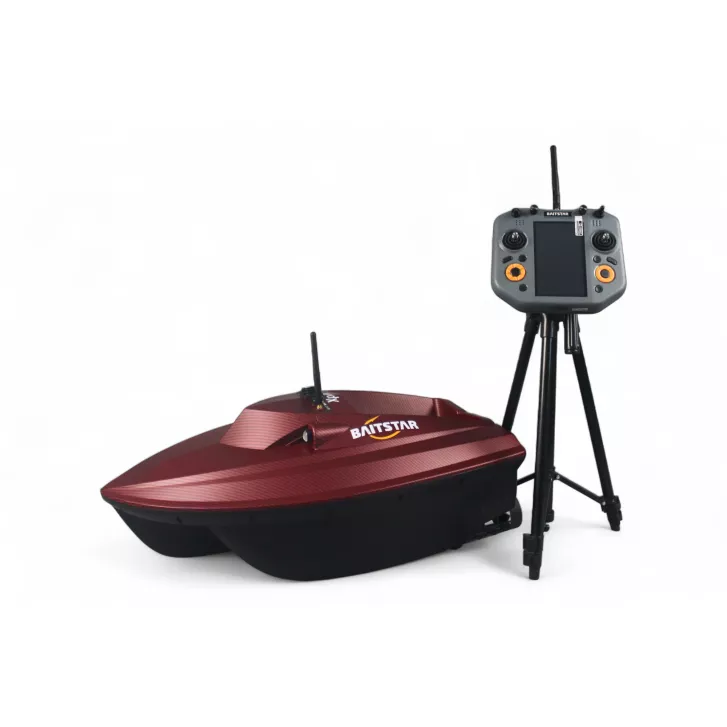 BaitStar Xpert AllinOne voerboot carbon red