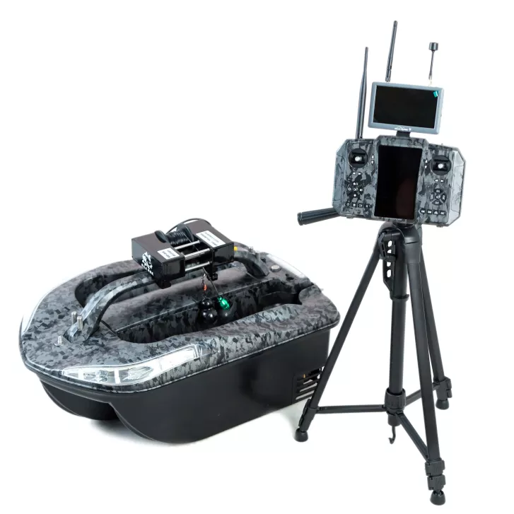 BaitStar Pro AllinOne Pulse Red Sonar voerboot zwart