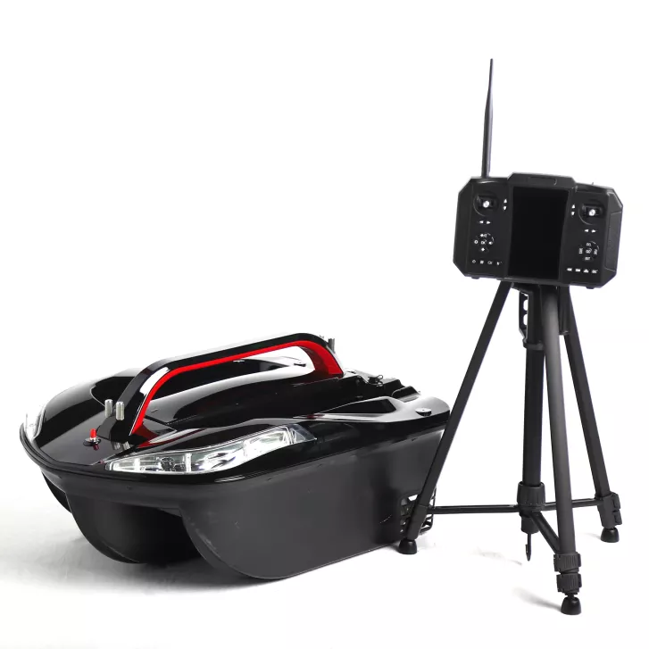 BaitStar Pro AllinOne Pulse Red Sonar Futterboot Nardo Grau