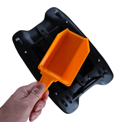 Deeper Quest Futterschaufel schwarz