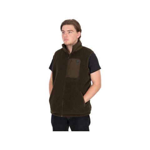 Fox Olive Sherpa Hybrid Gilet 4XL
