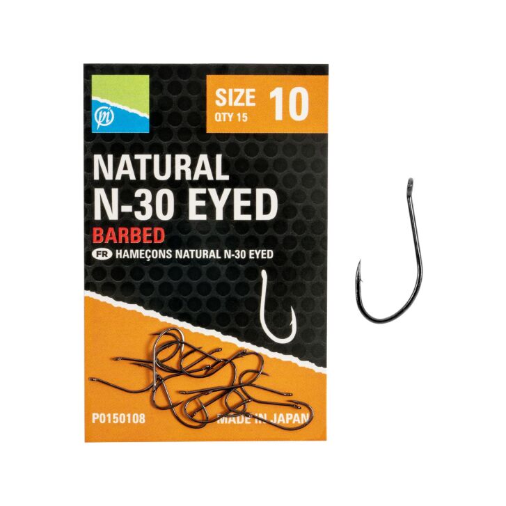 Preston Natural N-30 Eyed - Size 10