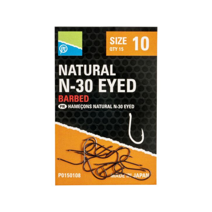 Preston Natural N-30 Eyed - Size 10